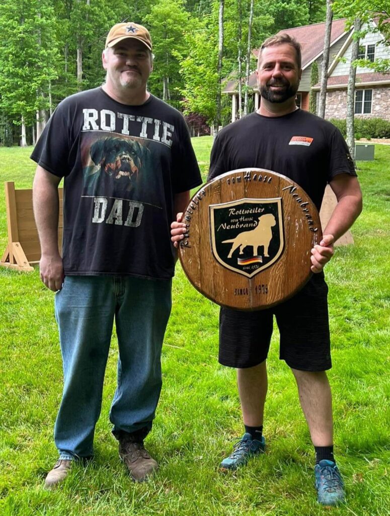 Oliver & I Picture of Oliver & I at the URKA/CMRK Oliver Neubrand IGP Seminar in Monterey, TN.