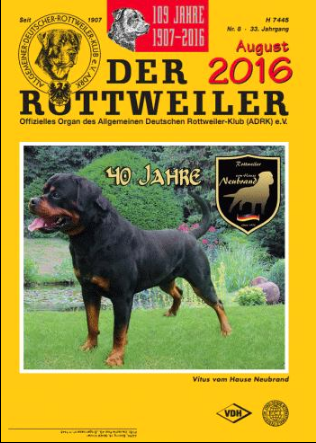 Der Rottweiler 2016 Der Rottweiler 2016